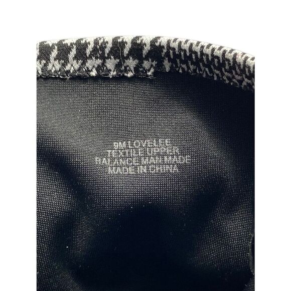 ALDO Lovelee Houndstooth Plaid 3.5” Block Heel Back Zip Ankle Boots Stretch Size - Picture 10 of 10